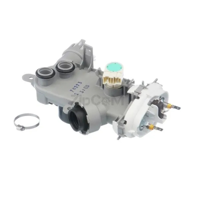 Тэн проточный с аквасенсором и распределителем потока 00498623 для посудомоечных машин Bosch