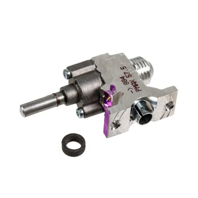 Кран газовый большой горелки для газовых плит Beko 223900064