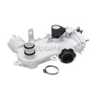 Тэн проточный с термосенсором и распределителем потока для посудомоечной машины Bosch 483355