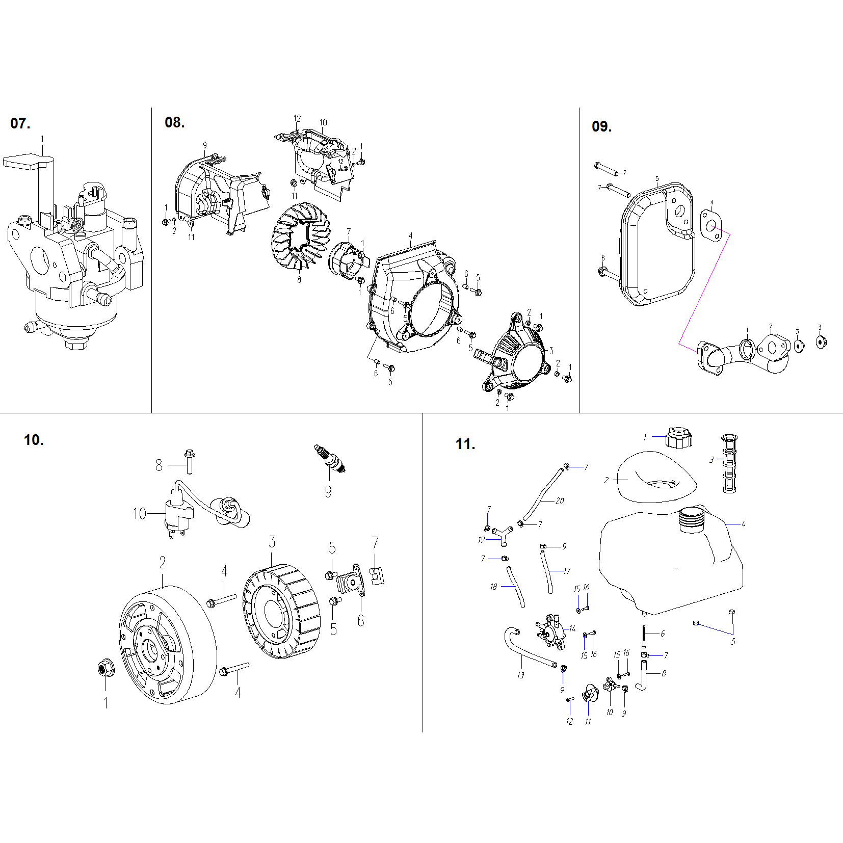 Генератор бензиновый ЗИГ-1200