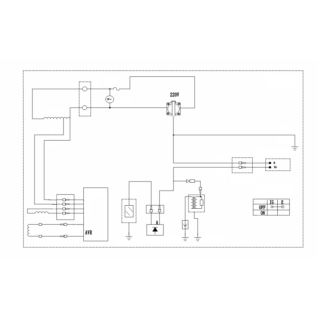 Генератор бензиновый СБ-3300