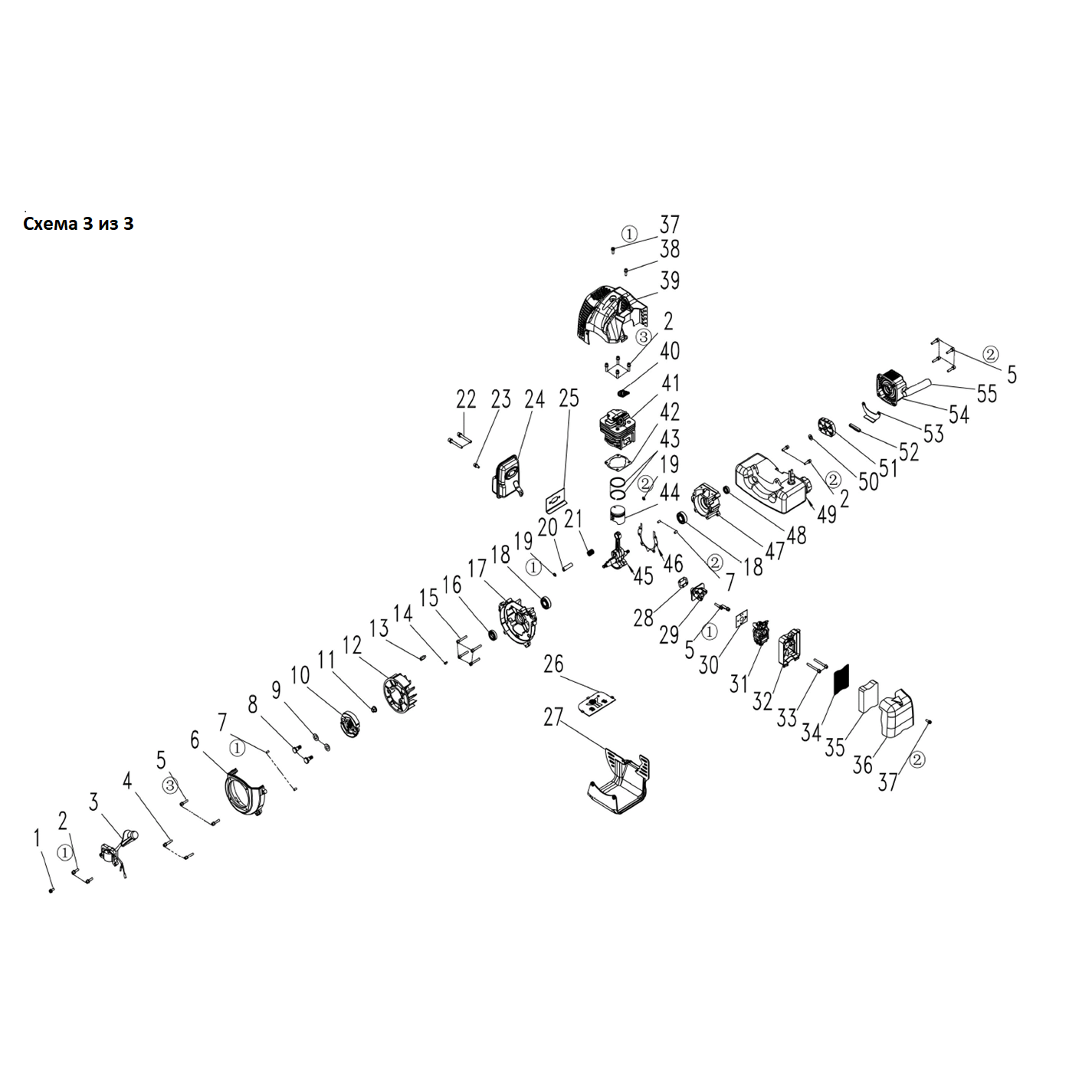 Мотобур (бензобур) со шнеком МБ1-200 Н