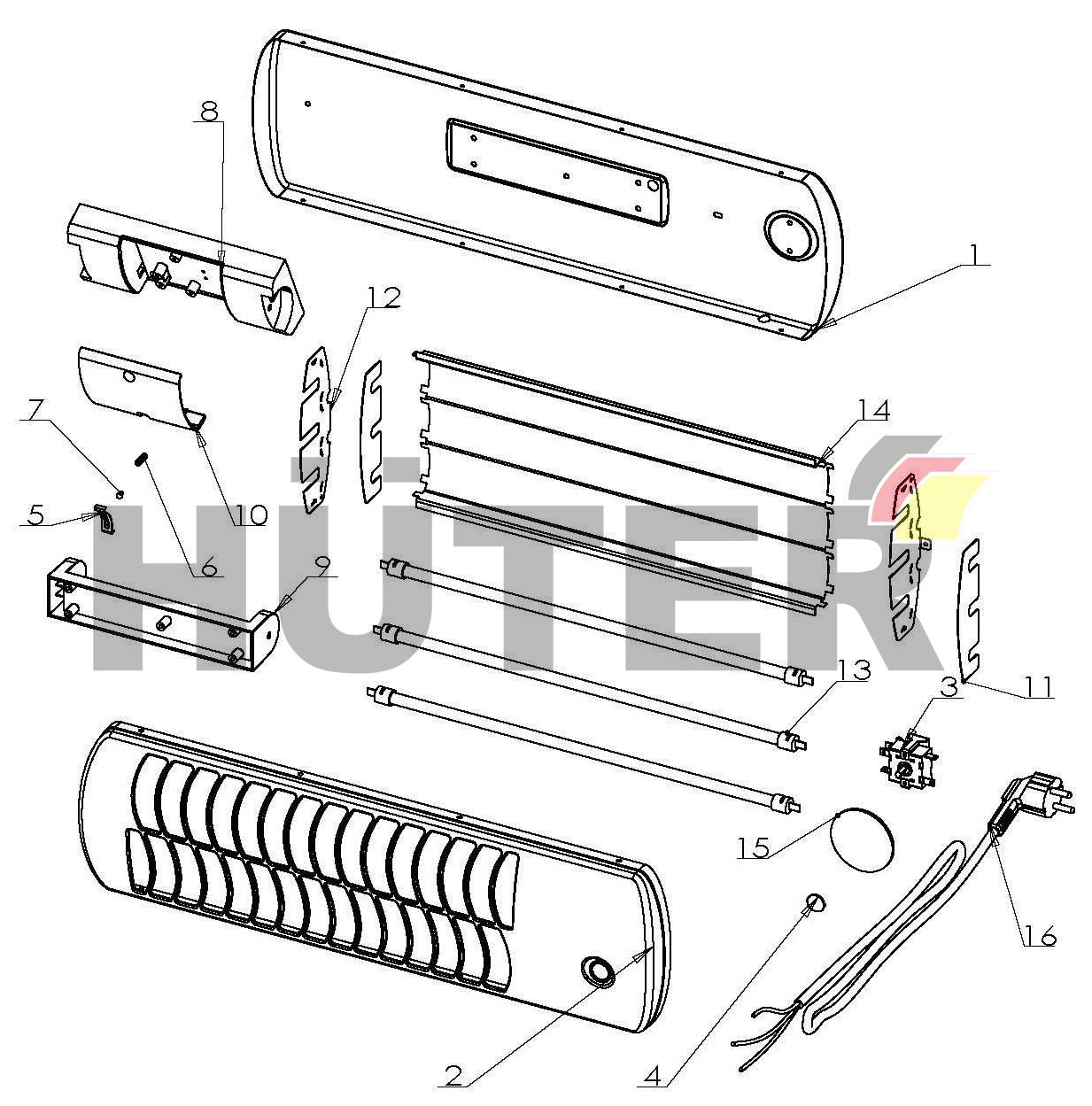 ИКО-1500Л (кварцевый) Ресанта JAS 67/5/10