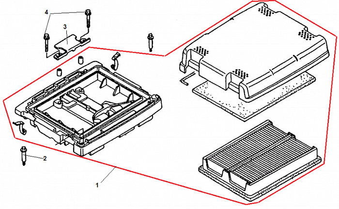 9 ВОЗДУШНЫЙ ФИЛЬТР ГЕНЕРАТОР CHAMPION GG11000E
