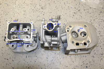 Головка цилиндра, 192FD. 120080789-0001. БЭС 10000ЕАМ.ЕТАМ