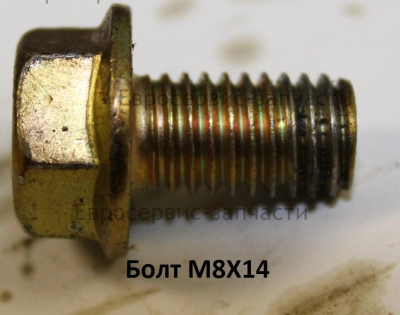 Болт M8х14 мм