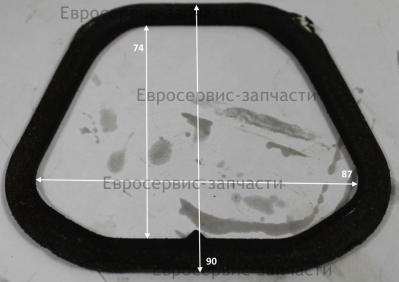 Прокладка крышки головки цилиндра МБ810Д80Г, КБ 4 (Е1603.001.00)