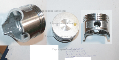 Поршень D56x14, 1.5x1.5x2.5, H47, 156F. 201101086. КБ 4