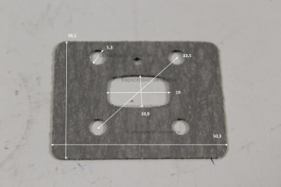 Прокладка коллектора впускного (цилиндра). Т+ТР-E7. T 26+Р