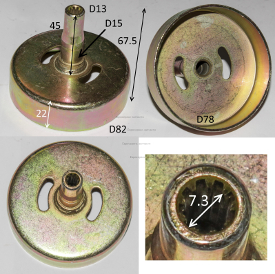 Барабан сцепления