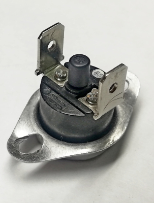 Термореле KSD301-R 125°C 10A 250V НЗ (с кнопкой RESET)