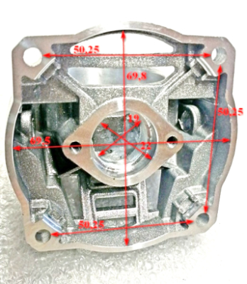 Крышка электродвигателя для УШМ-125/900(15) Ресанта с AND026
