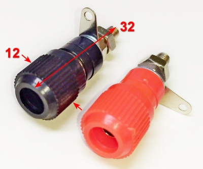 Клеммы "+, -" для DN2700i, 4400i (10,11) КЕС
