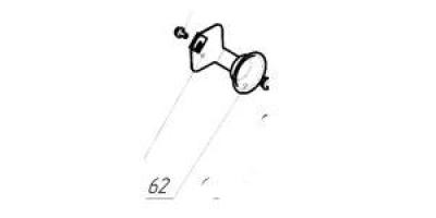 Крышка в сборе с подшипником